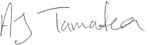 Armon Tamatea signature